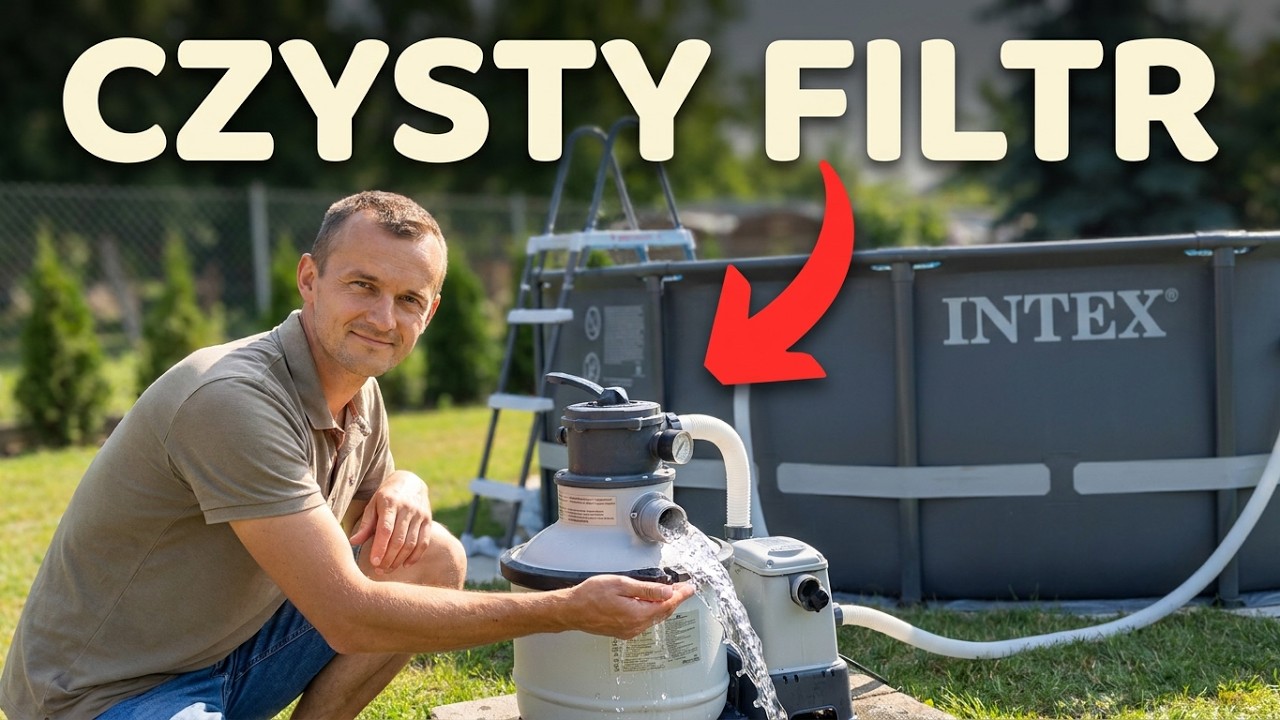 Jak skutecznie czyścić filtr piaskowy Intex.