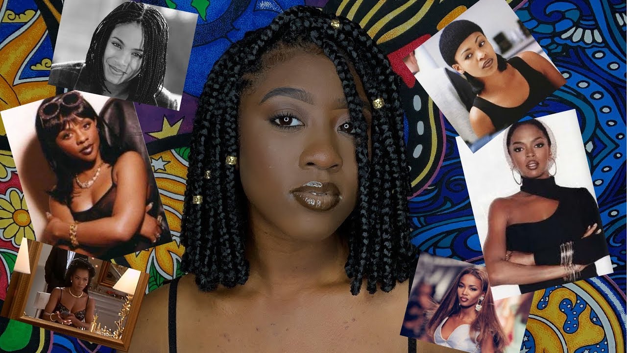LAURYN HILL VIBES🤯 90s MakeUp Tutorial for Black Women || 90s Grunge Look✨ | Just Liv