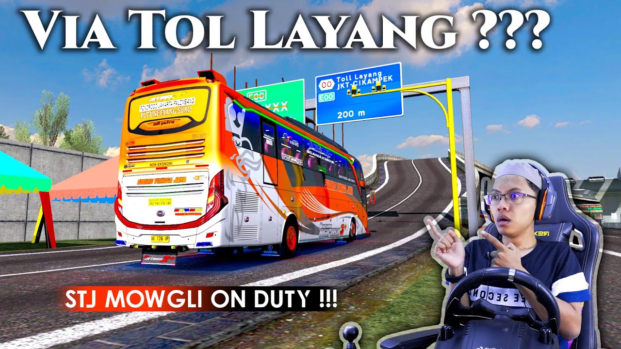 Hanya STJ Mowgli yang berani lewat tol layang ‼😱 Mbak Uus On Duty 🔥