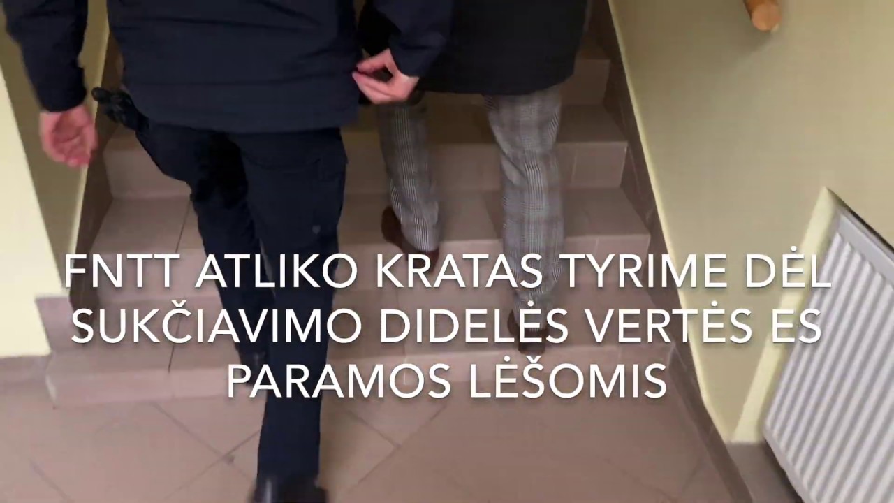 FNTT atliko kratas sukčiavimo didelės vertės ES parama ikiteisminiame tyrime