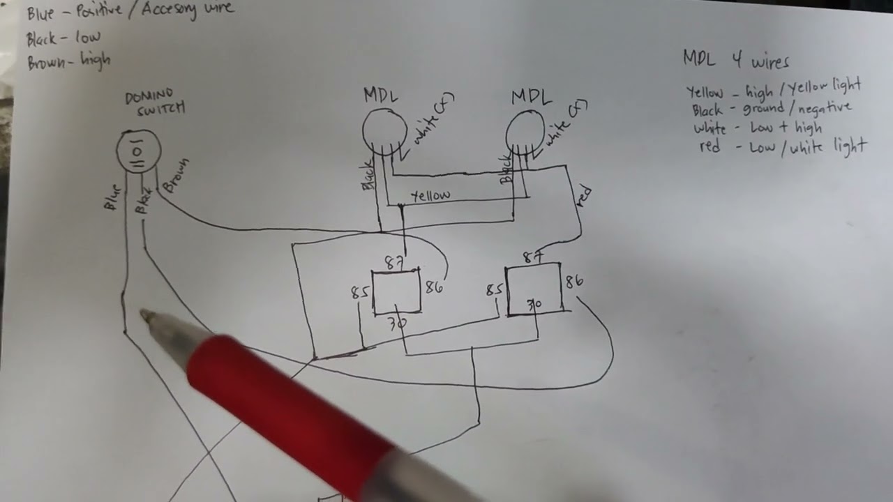 How to install mini driving lights with two relays on Cb 650r I easy tutorial
