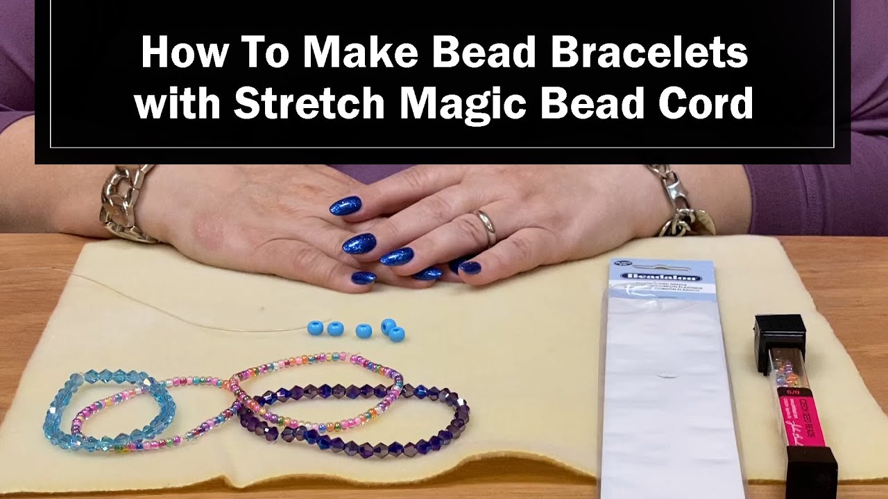 How To Make A Stretch Magic Bead Cord Bracelet