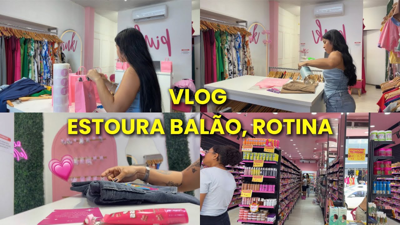 VLOG: DIA DAS MULHERES | ROTINA | VENDAS | Dona de loja feminina de bairro