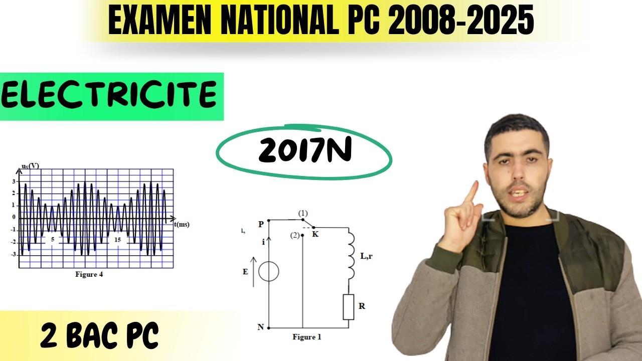 2 BAC PC SM -Electricité  Extrait Examen National PC 2008–2025 | 2BAC PC2017 normale