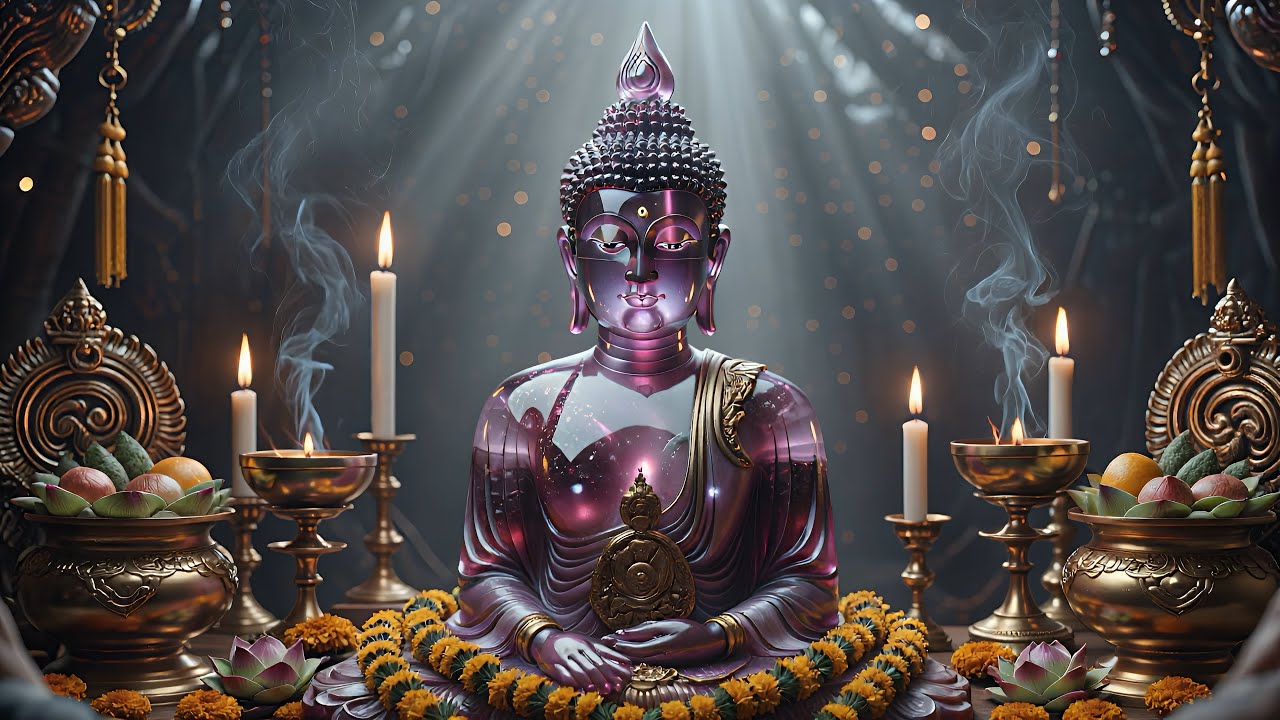 1:11 | Amethyst Crystal Healing Meditation | Guided Start | Gentle Flute for Deep Calm
