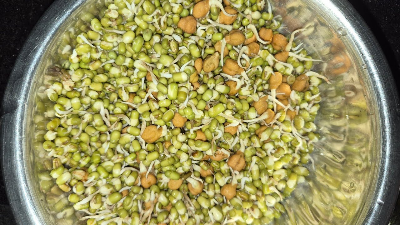 Mung or chane ki nasta# cookingathome #easy recipe 😋 🤔 👌 