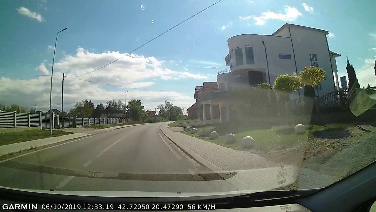 DRIVE #808: Srbica/Skenderaj-Istok/Istog-Klina/Klinë (Kosovo*) (timelapse 4x) *Read Description*