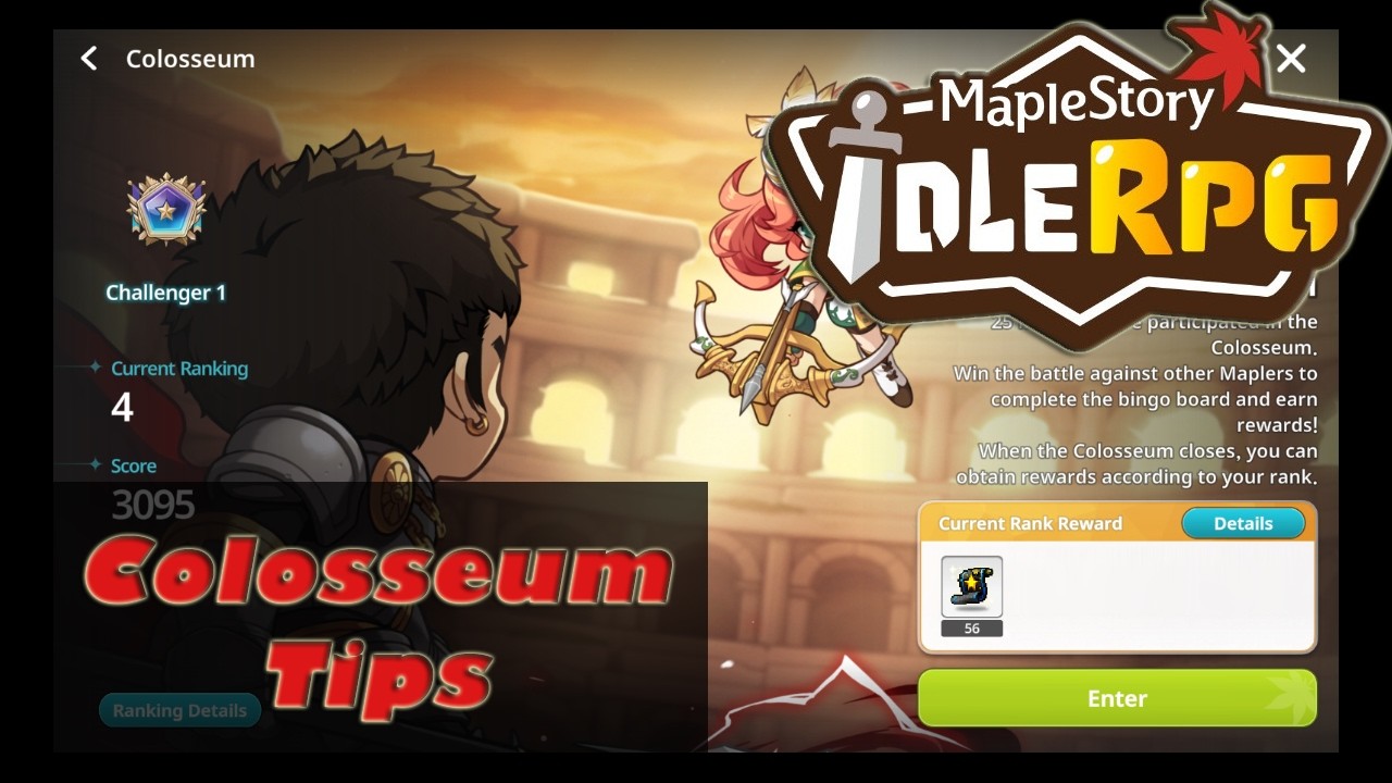 Colosseum Tips (Maplestory Idle) 