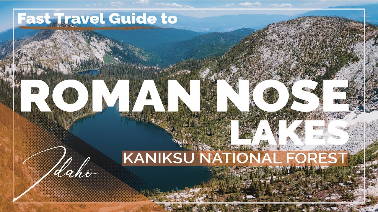 Hiking Idaho: Kaniksu National Forest: Roman Nose Lakes, Selkirk Mountains [4K]