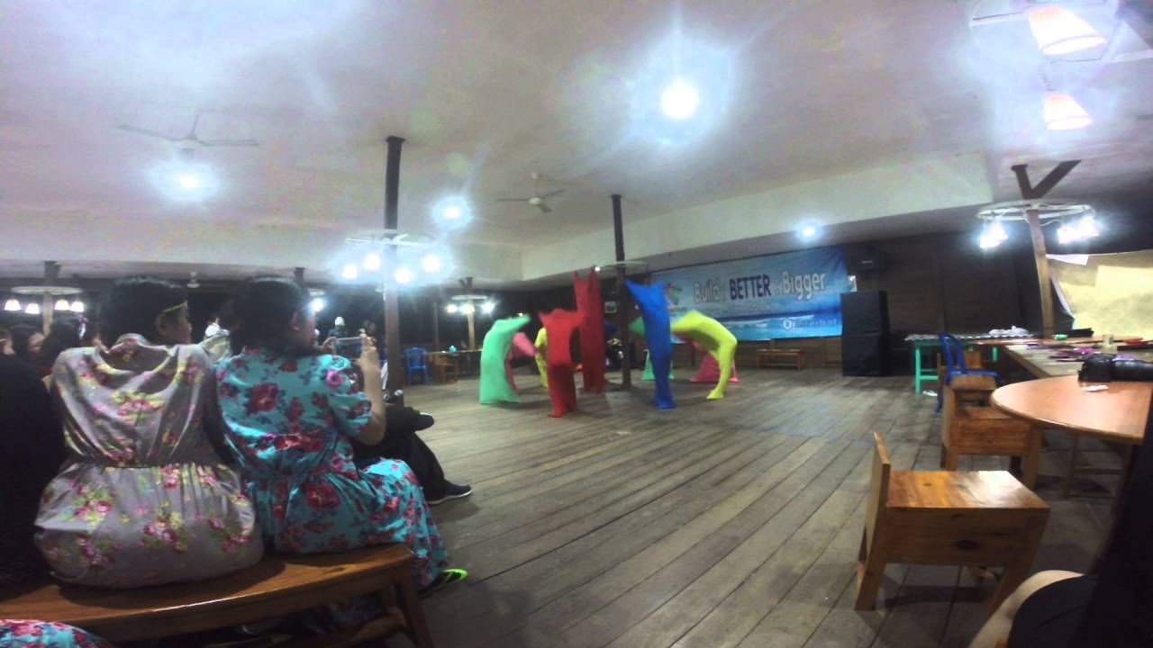Bag dance / silly sack dance kiddie care centre