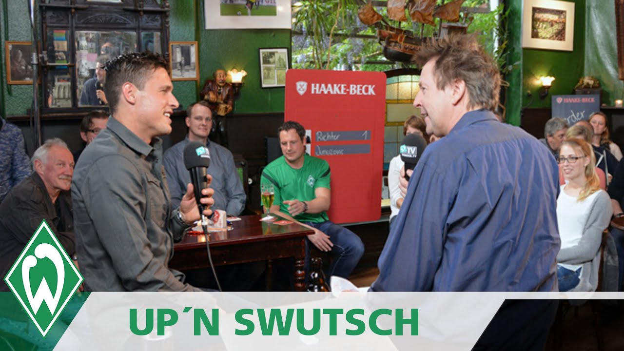 Zlatko Junuzovic in der Brommy-Kneipe | Werder up'n Swutsch
