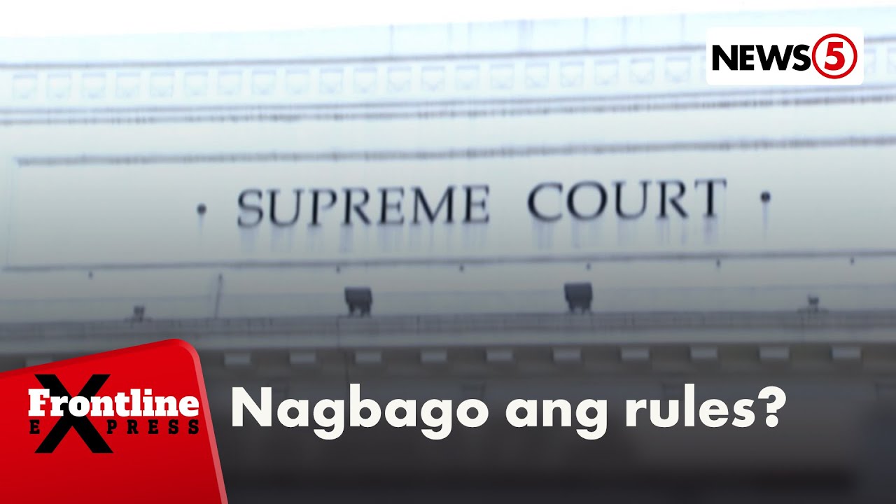 Ilang kongresista, nababahala sa desisyon ng Korte Suprema sa impeachment | Frontline Express