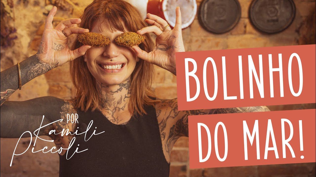 Bolinho de bacalhau vegano!