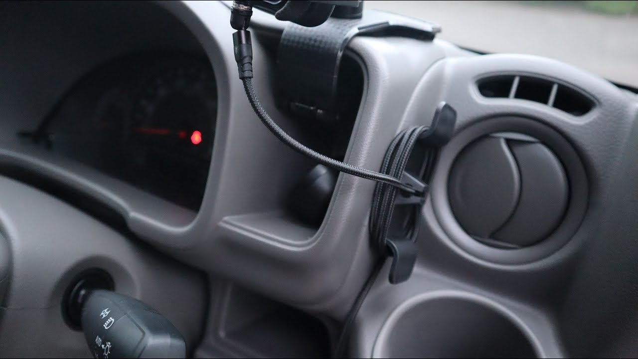 車内のUSB配線をスッキリさせる【AliExpress】