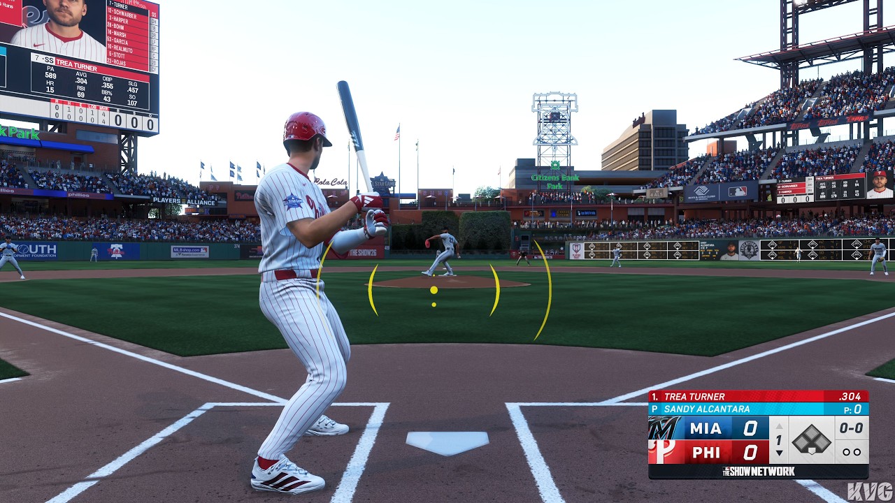 MLB The Show 26 - Miami Marlins vs Philadelphia Phillies - Геймплей (PS5 UHD) [4K60FPS]