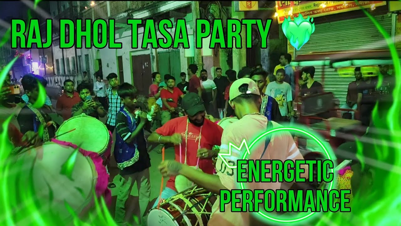 RAJ DHOL TASA PARTY 💥💨 AT KATTAYANI MATA PUJA BAROARI-BUROSHIBTALA✨. PLAYED : PYAR KA TOFA TERA ⚡🔥.