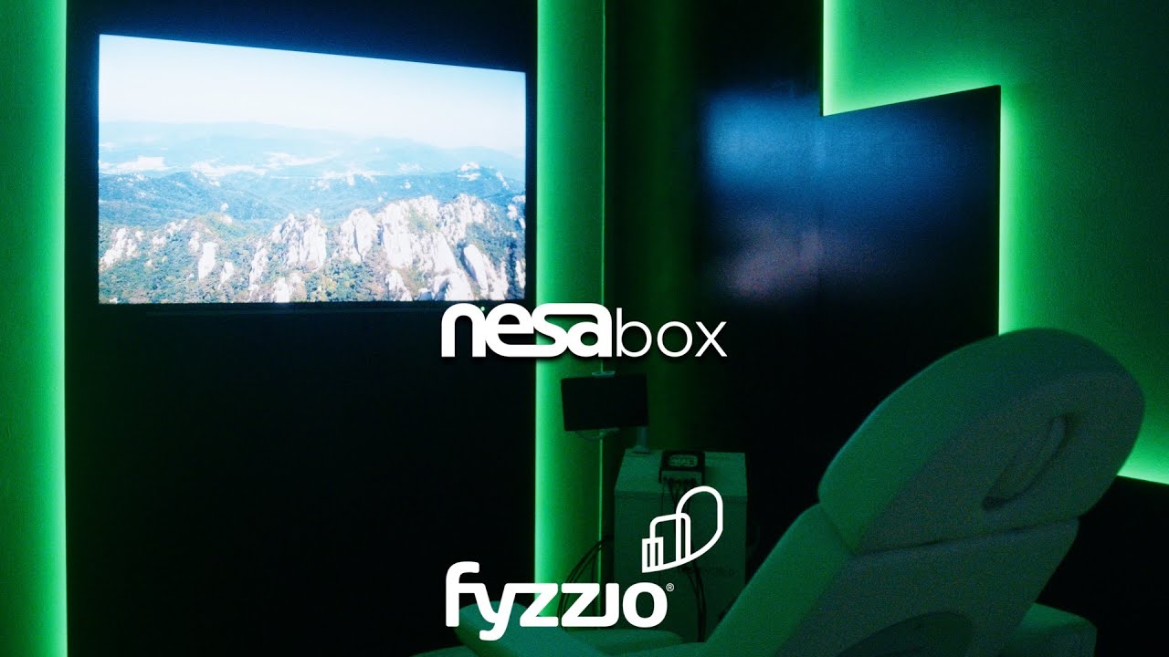 NESA CLINICS®, Treatment BOX of non invasive Neuromodulation. Fyzzio Ft. NESA WORLD