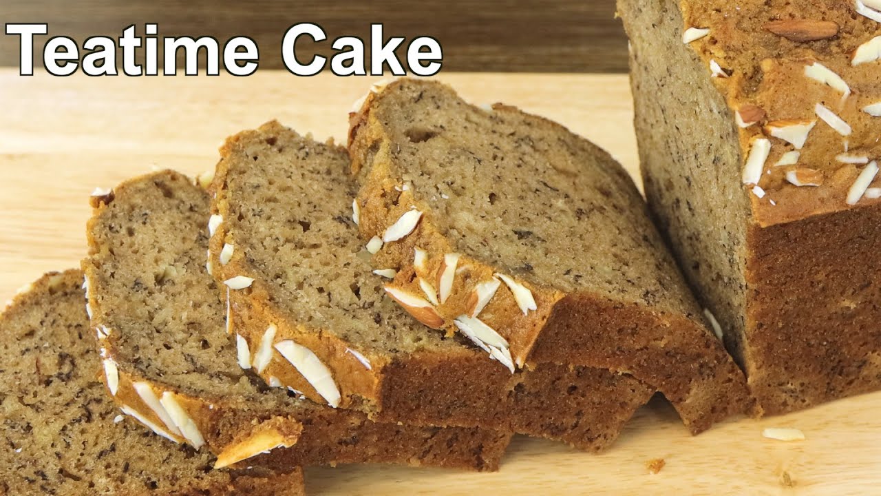 Easy Teatime cake recipe | Soft & Moist Banana cake