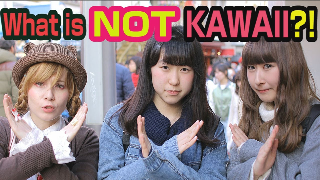 What is NOT KAWAII? Asking Japanese girls and boys what is not cute in their opinion.