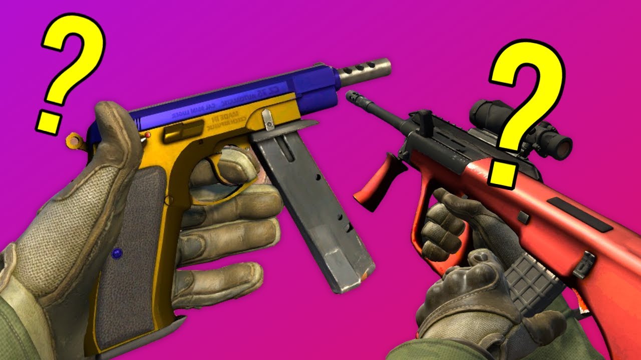 10 CS:GO Skins You NEVER See
