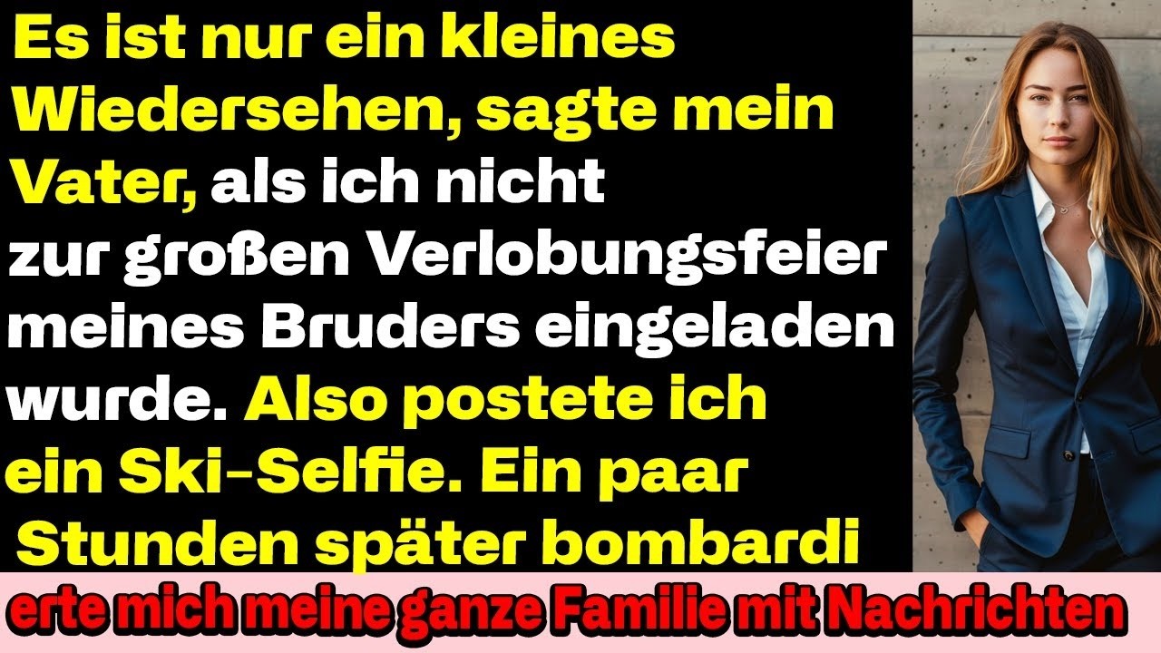 Mein Bruder schloss mich von seiner Party aus – ein Selfie entlarvte später ihre Lüge.