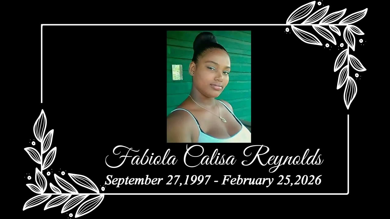 Death Announcement - Fabiola Calisa Reynolds