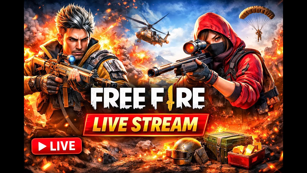 FREE FIRE LIVE 🔴 | Rank Push + Custom Room | Booyah Today!
