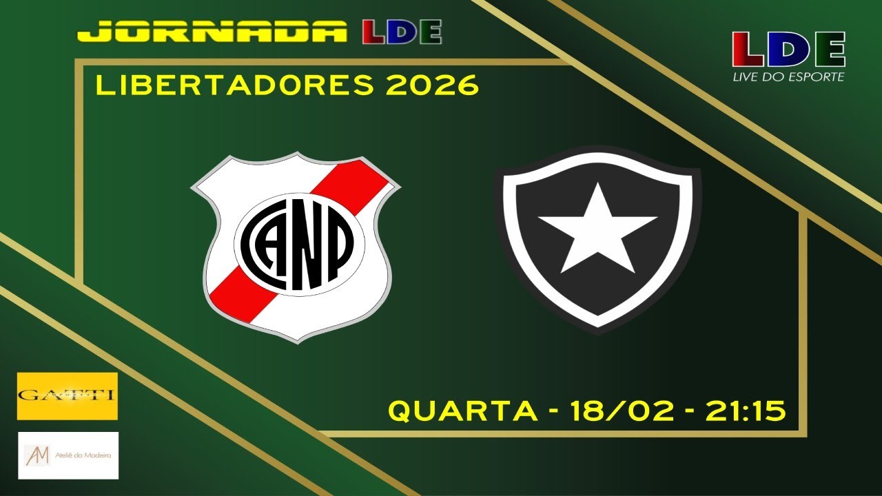 Jornada LDE | Nacional Potosí (BOL) X Botafogo (Libertadores 2026)