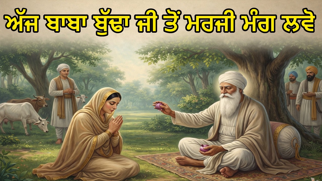 ਅੱਜ ਪਾਠ ਸੁਣਕੇ ਬਾਬਾ ਬੁੱਢਾ ਜੀ ਤੋਂ ਮਰਜੀ ਮੰਗ ਲਵੋ | Gurbani Kirtan Path | Ek Onkar