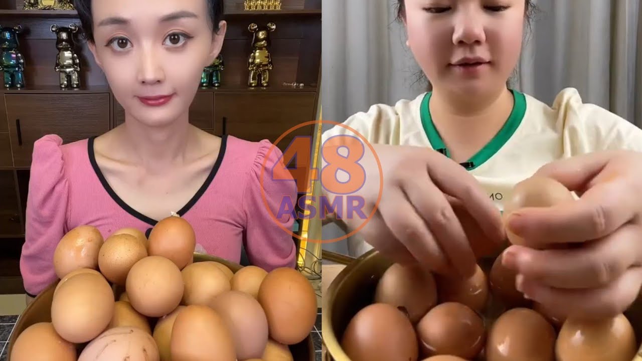 Delicious Exotic Food 56 | Thánh Ăn Trứng Gà Lộn Trứng Vịt Lộn | Balut Eggs Eating  | 48 ASMR