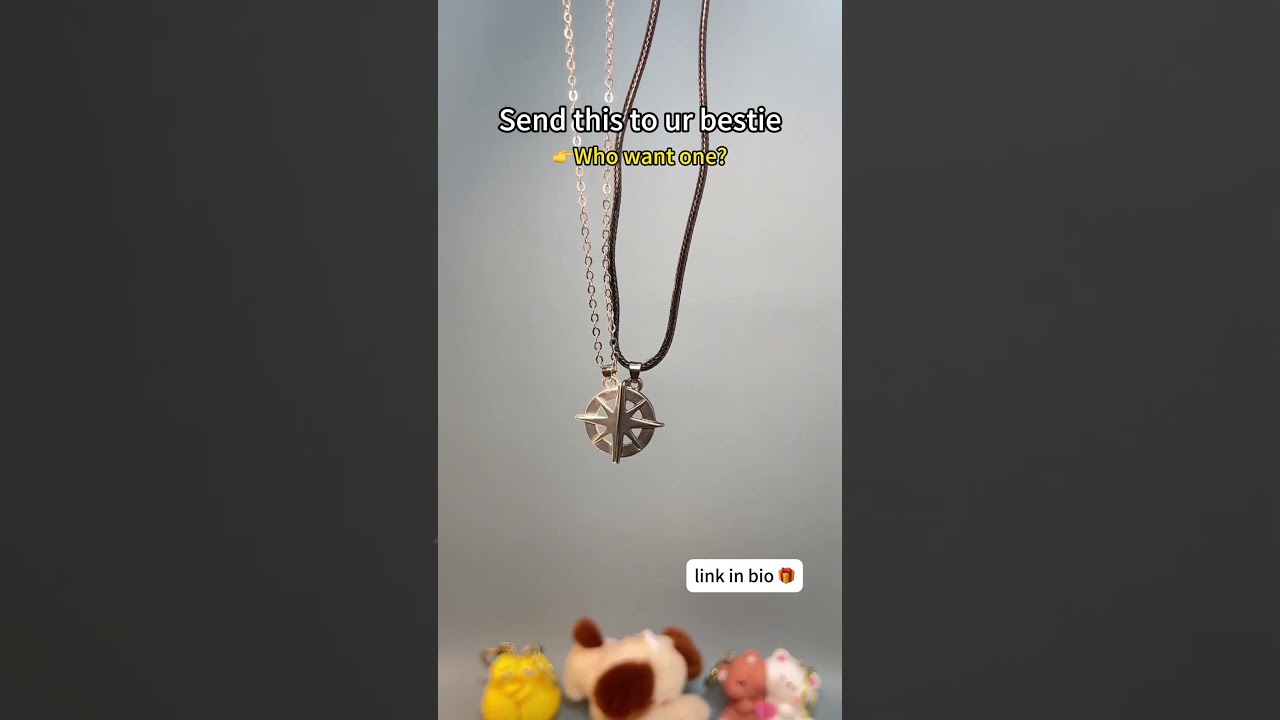 Link in Bio!🥰 BFF Necklace, Friendship Necklaces, Best Friend Necklaces, Gift for Best Friend