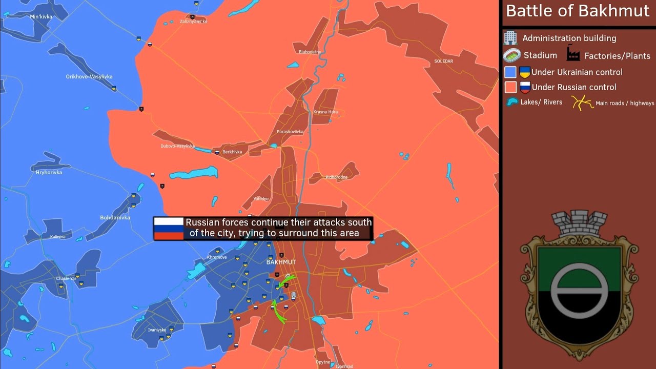 Bakhmut Front Update [9 April 2023]