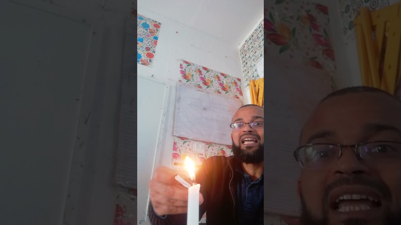 مراحل اشتعال الشمعة