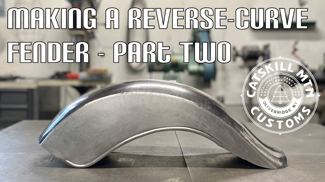 Making A Reverse Curve Fender - Part 2