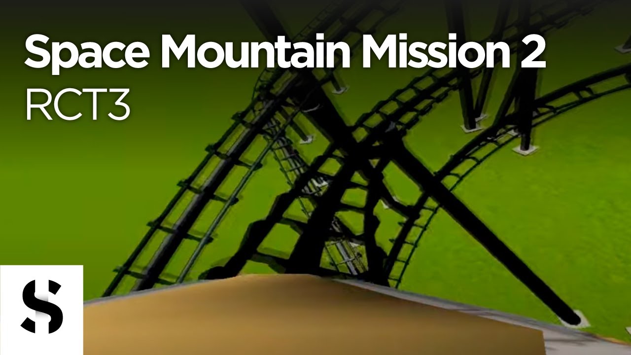 RCT3 - Space Mountain Mission 2 | Onride Audio Test