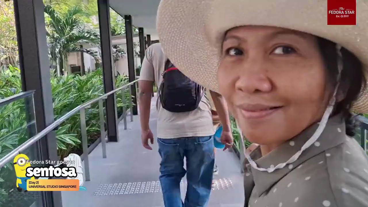 Fedora Star Goes to Sentosa Island Singapore - Day 2 - Maret 2025