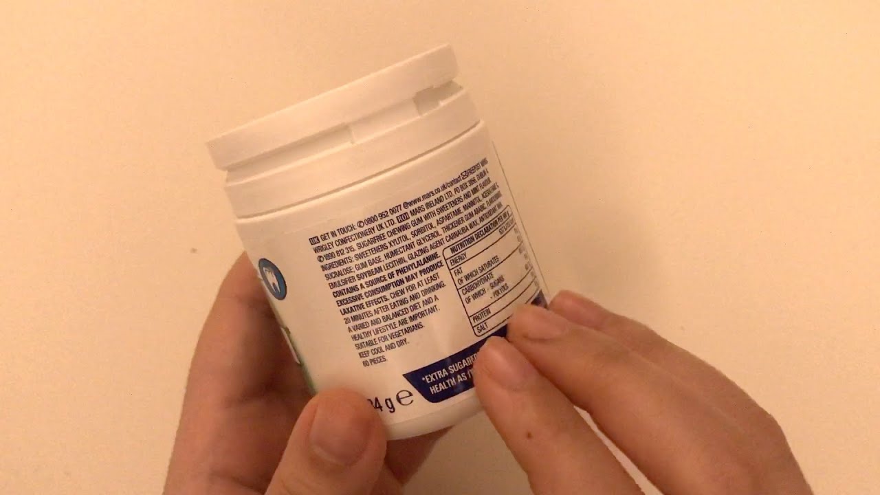 ASMR Reading ingredients labels and nutritional information (whispering, tapping, crinkling)