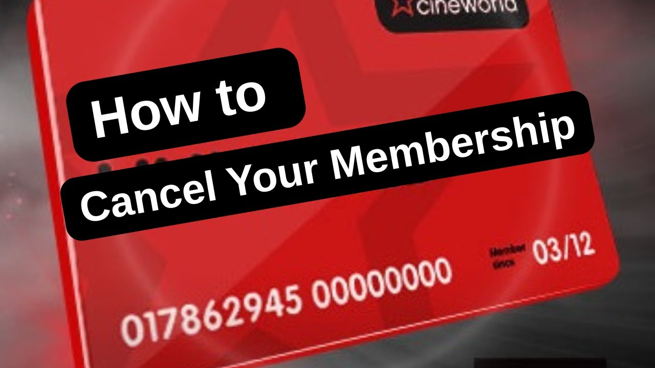 Отменить безлимитное членство в Cineworld | Правильный способ |