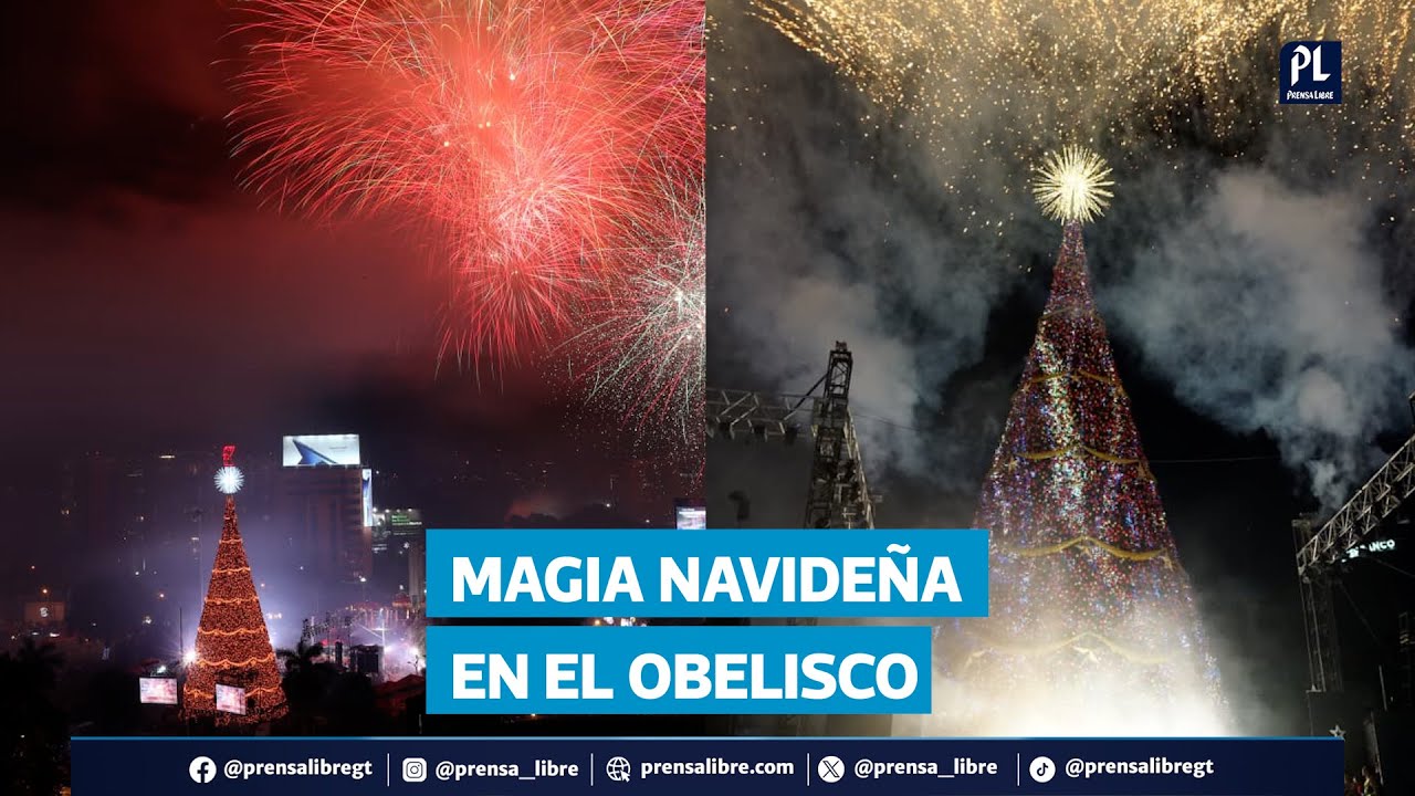 Guatemala inaugur&oacute; la Navidad con el encendido del &Aacute;rbol Gallo: as&iacute; se vivi&oacute;