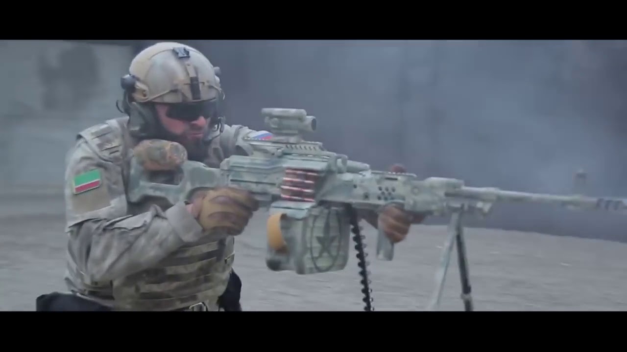 RUSSIA TRABAJA CON PKM (ametralladora Kalashnikov) | PKP 