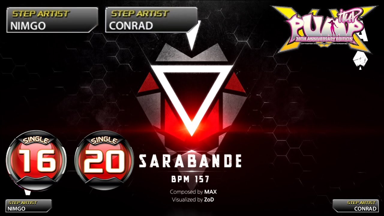 [PUMP IT UP XX] Sarabande S16 & S20