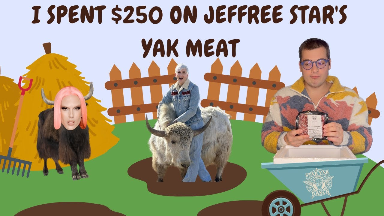 TRYING JEFFREE STAR'S MEAT/STAR YAK RANCH BURGERS