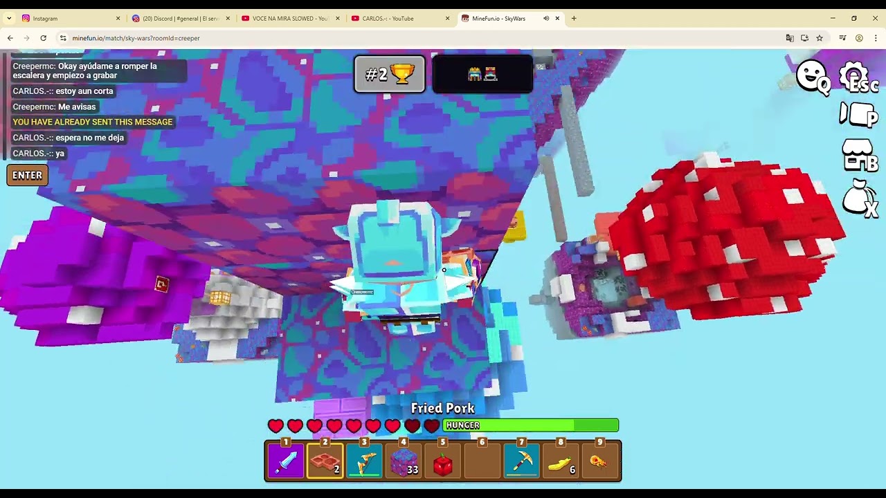 MineFun io   SkyWars