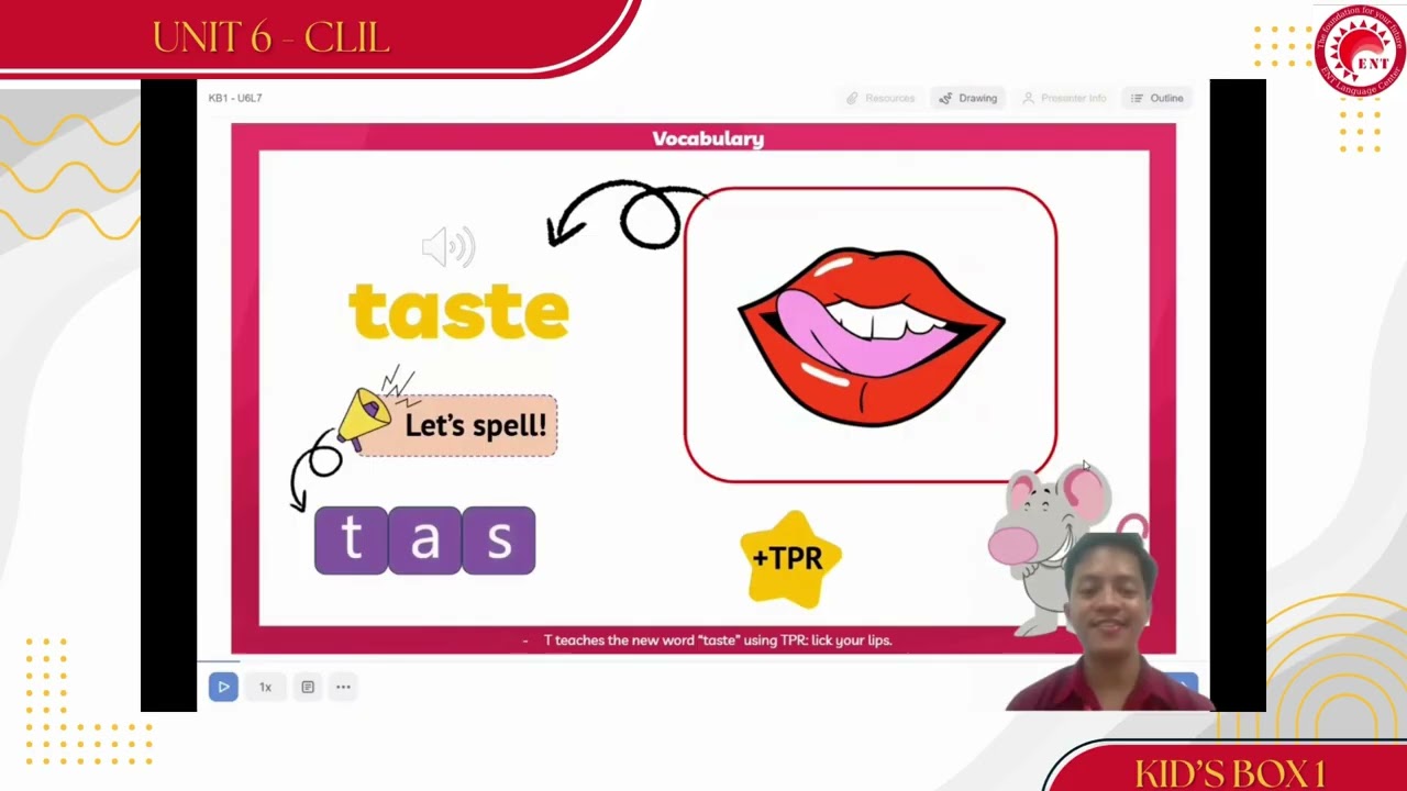 ENT-KID'S BOX 1-CLIL UNIT 6