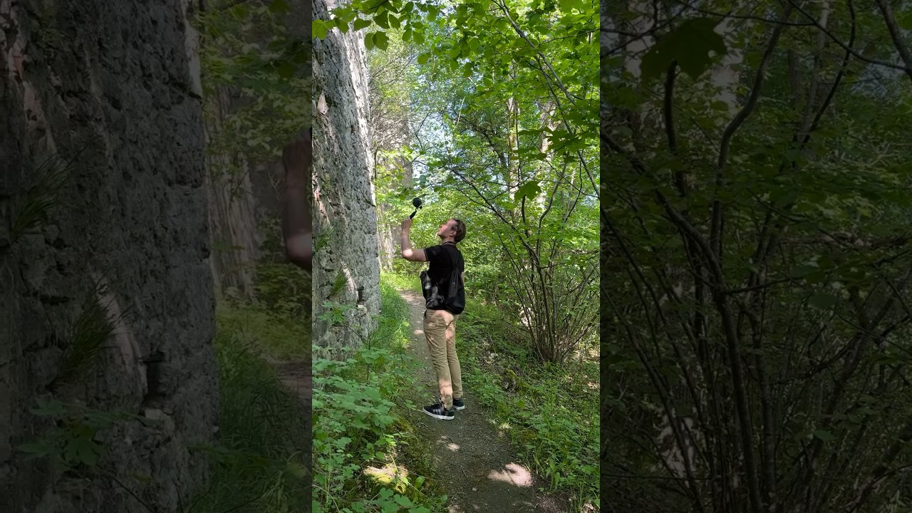 Discovering the magnificent ruins of Neckarburg Castle near Rottweil, Germany 2023 #shorts