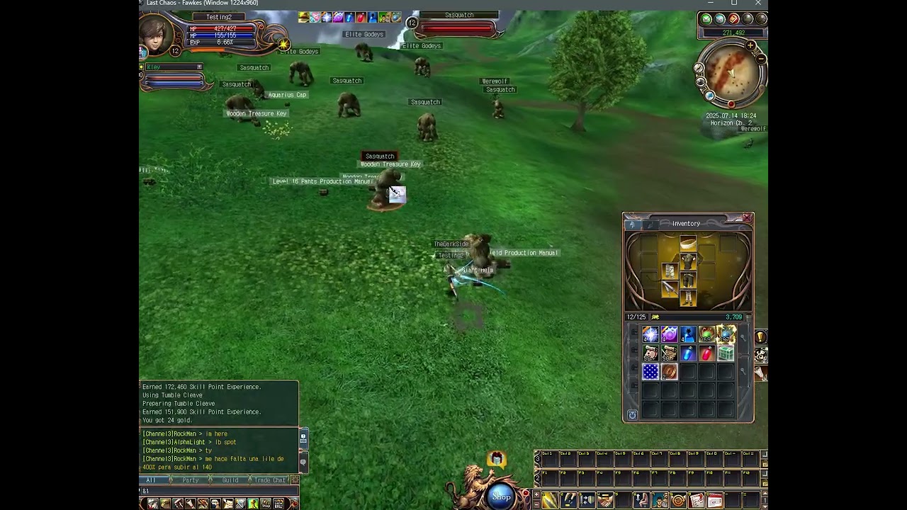Last Chaos Fawkes - Reach Level 100 Speedrun World Record [1:33:13]