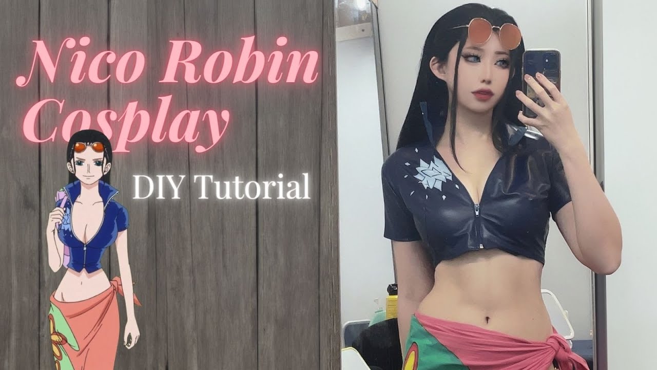 How to Nico Robin Cosplay (DIY TUTORIAL)