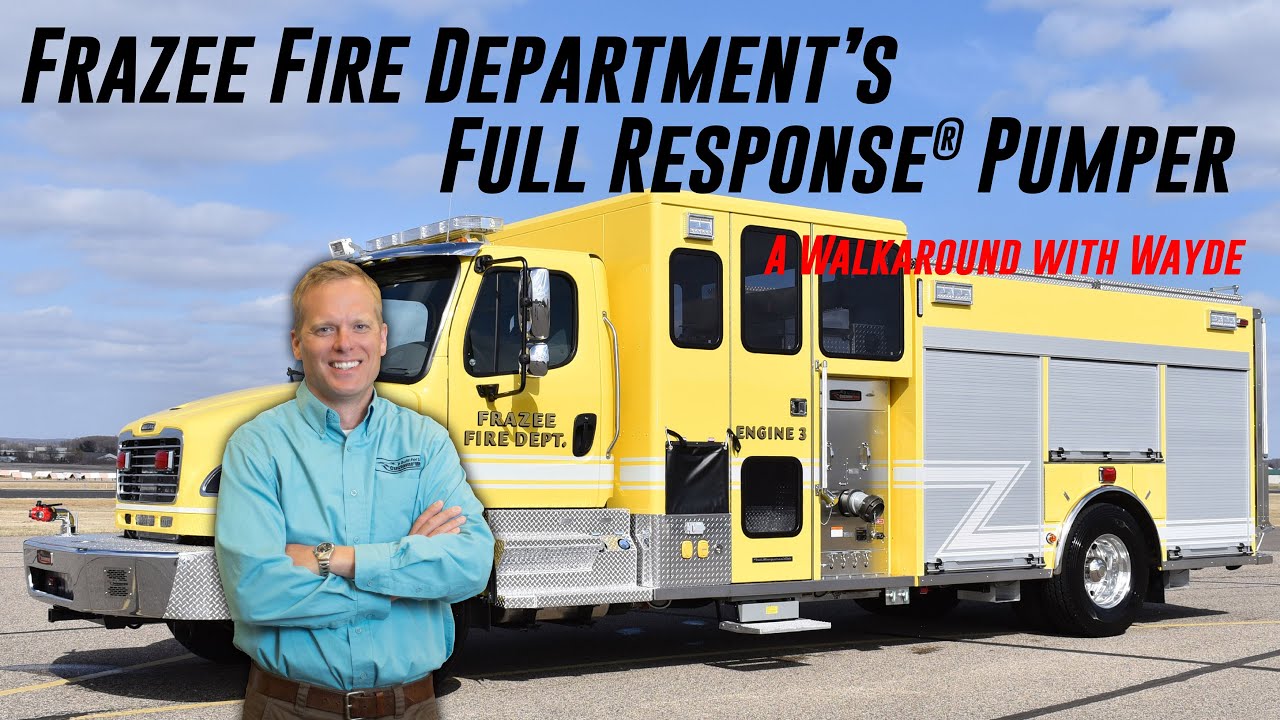 Frazee Fire Department's Full Response® Pumper by CustomFIRE