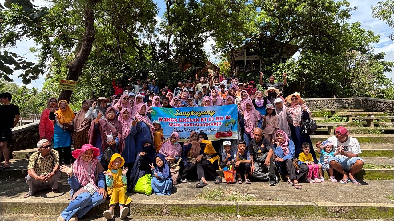 Sengkuyung Warge kresan Waru Baki Sukoharjo bidal  piknik Gunung Kidul.