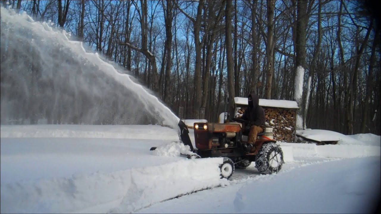 Berco Snowblower on Diesel Bolens HT20 Blizzard 2016